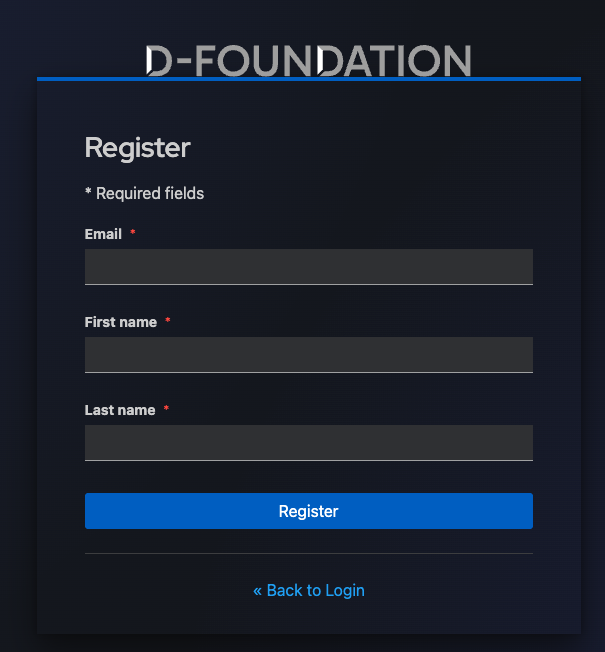 Signup Register